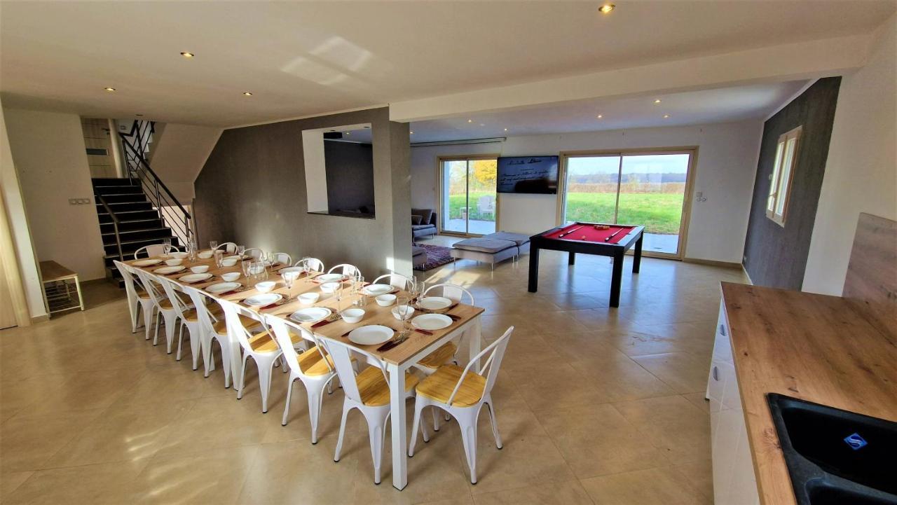 Magnien Les Retrouvailles Des Ducs By Vindihouses - Piscine Chauffe Toute L'Annee - Billard מראה חיצוני תמונה